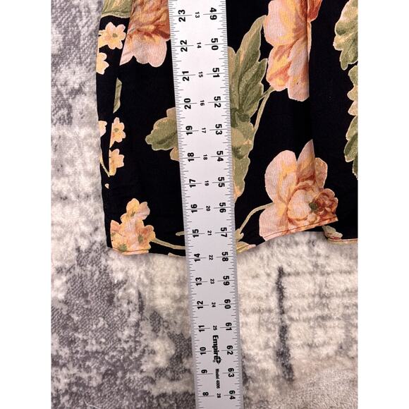 Reformation Black Floral Maxi Dress - Picture 6 of 8